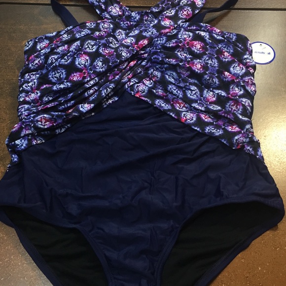 Wrap Neck One Piece Swimsuits For All Swimsuit - Picture 4 of 4